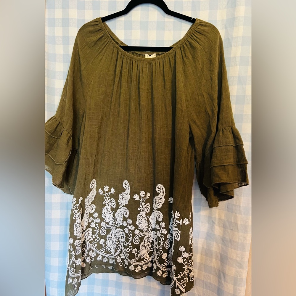 Green Spring dress